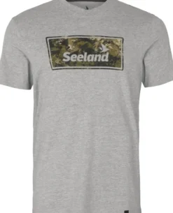 Seeland T-paidat Ja Pikeepaidat^Falcon T-Shirt Dark Grey Melange