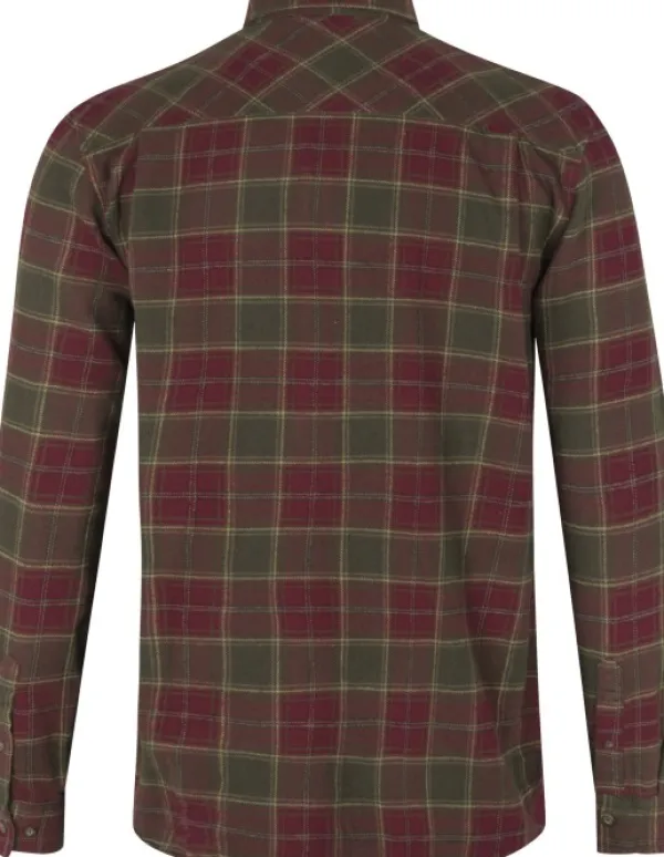 Seeland Metsästyspaidat^Glen Flannel Shirt paita, Red Forest Check
