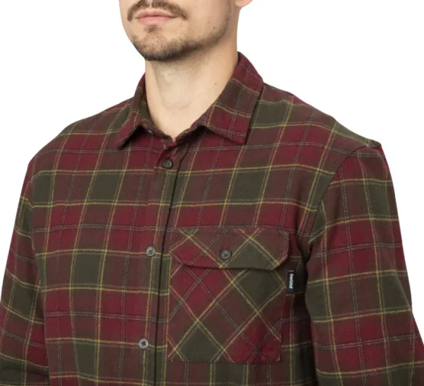 Seeland Metsästyspaidat^Glen Flannel Shirt paita, Red Forest Check