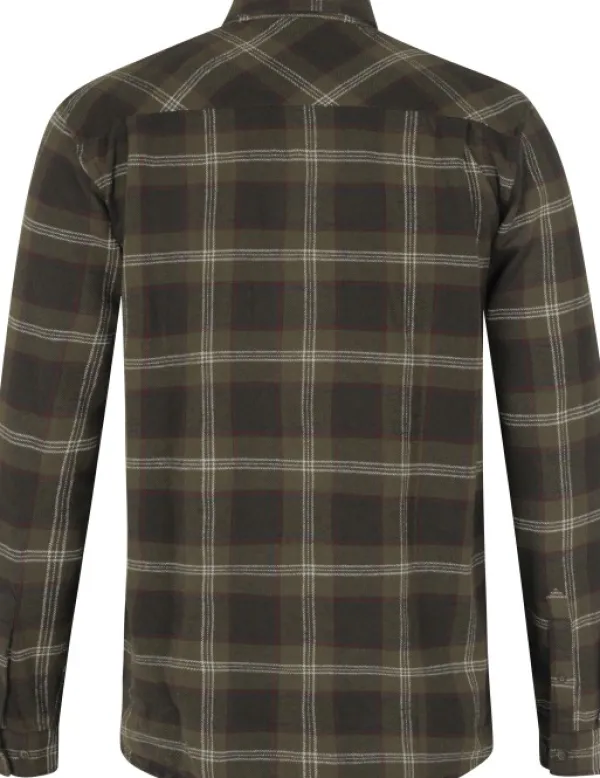 Seeland Metsästyspaidat^Glen Flannel Shirt paita, Pine Green Check