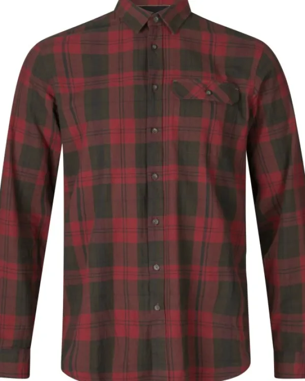 Seeland Metsästyspaidat^Highseat Shirt paita, Red Forest Check
