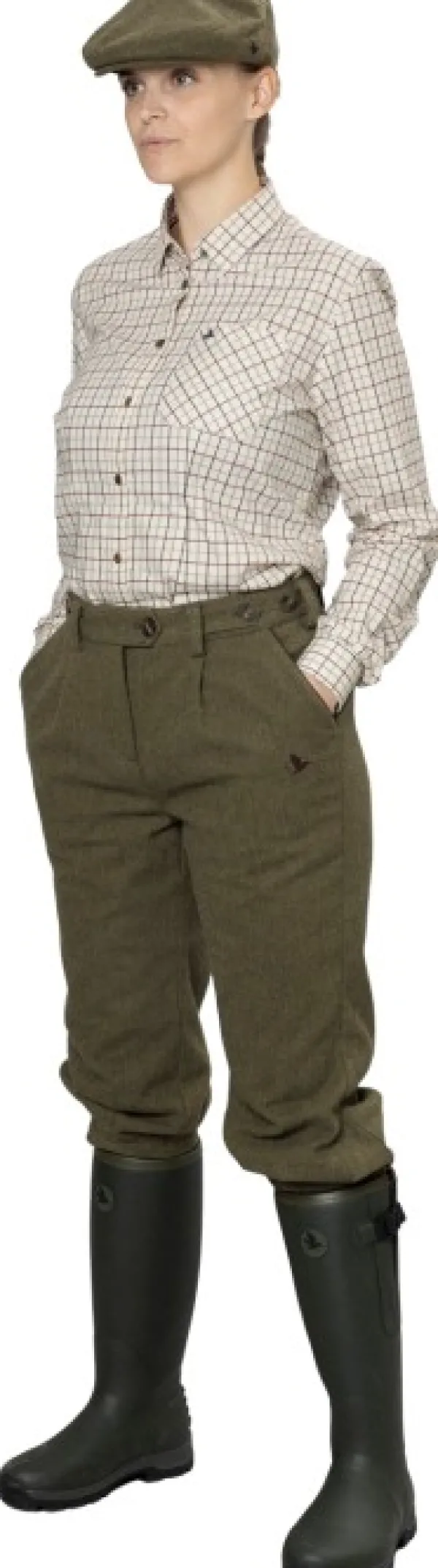Seeland Hillside Harriet Trouser metsästyshousut, Moss Green| Metsästyshousut/Polvihousut Metsästykseen