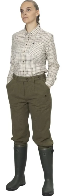 Seeland Metsästyspaidat^Kerry Shooting Shirt paita, Cabernet/Blue Check