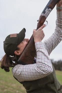 Seeland Metsästyspaidat^Kerry Shooting Shirt paita, Cabernet/Blue Check