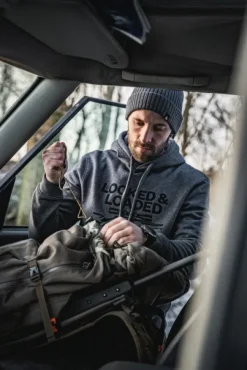 Seeland Metsästysliivit/Fleeceliivit^Loaded Hoodie huppari, Grey Melange