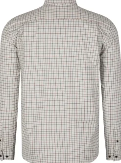 Seeland Metsästyspaidat^Oxford Shooting Shirt paita, Grape Leaf/Terracotta Check