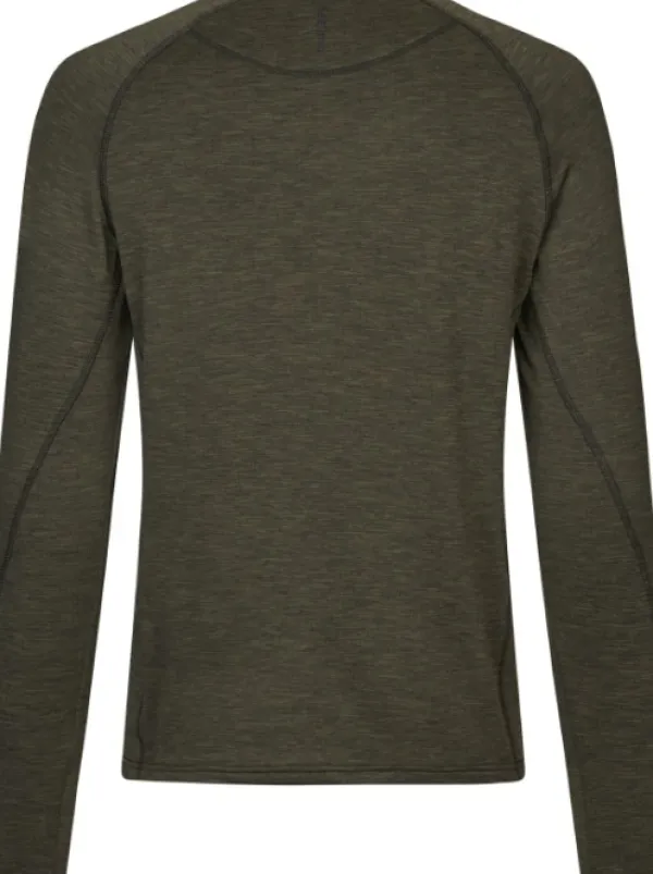 Seeland Peak T-Shirt Pine Green Melange| T-paidat Ja Pikeepaidat