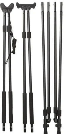 Seeland Ampumatuet^Shooting Stick 4 Leg Black