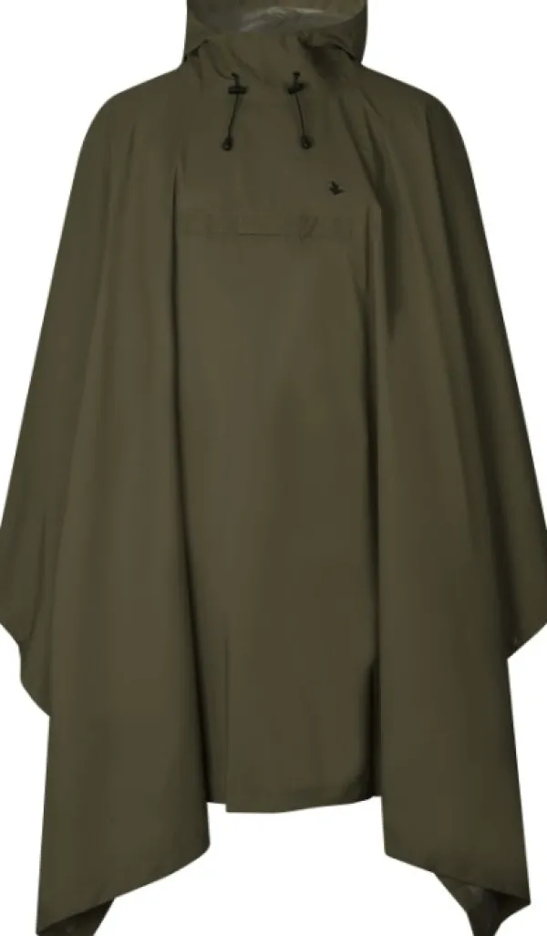 Seeland Sadevaatteet Metsästykseen^Taxus Rain Poncho Pine Green