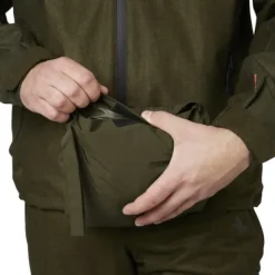 Seeland Sadevaatteet Metsästykseen^Taxus Rain Poncho Pine Green