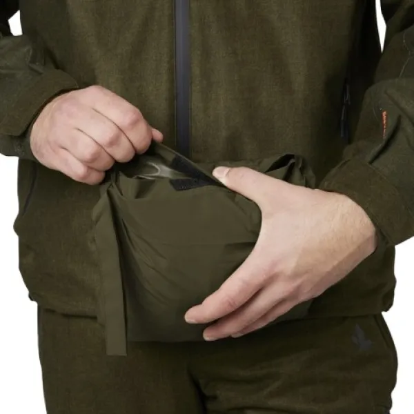 Seeland Sadevaatteet Metsästykseen^Taxus Rain Poncho Pine Green