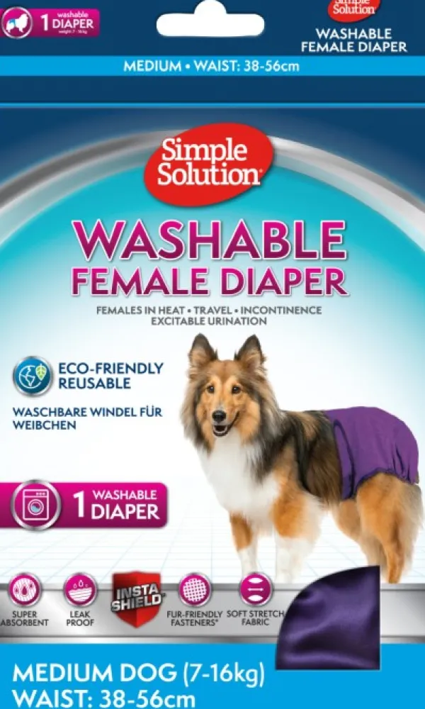Simple Solution Narttujen Ja Urosten Suojat^Washable Female Diaper Medium