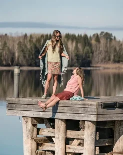 Skhoop Frideborg Knee Skirt Navy| Tunikat, Mekot Ja Hameet