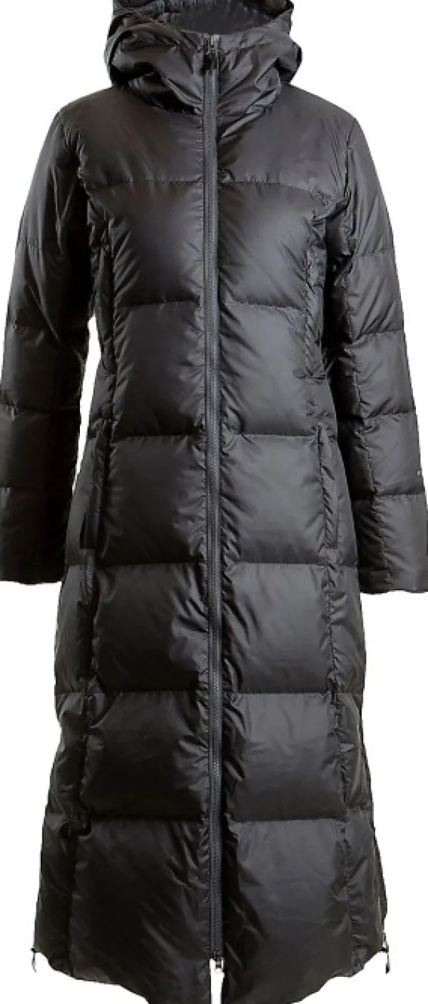 Skhoop Talvitakit^Hella Down Coat pitkä untuvatakki, musta