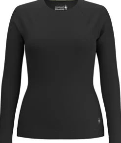 Smartwool Pitkähihaiset Paidat^Classic Thermal Merino naisten merinokerrasto, musta
