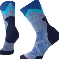 Smartwool Sukat^PhD Outdoor Approach Crew naisten sukat, harmaa/sininen