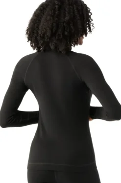 Smartwool Hupparit, Fleecet Ja Välipaidat^W's Classic Thermal Merino 1/4 Zip Black