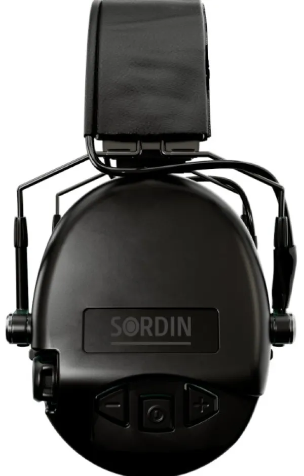 Sordin Kuulosuojaimet^Supreme MIL Aux Slim Headband kuulosuojaimet, Black
