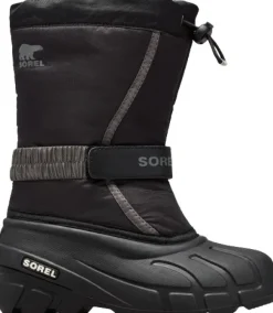 Sorel Kids Flurry lasten talvikenkä, musta/harmaa| Lasten Kengät