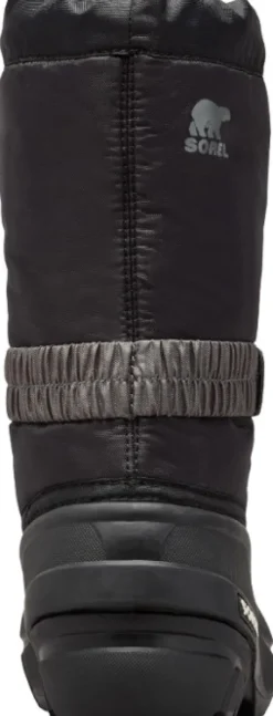 Sorel Kids Flurry lasten talvikenkä, musta/harmaa| Lasten Kengät