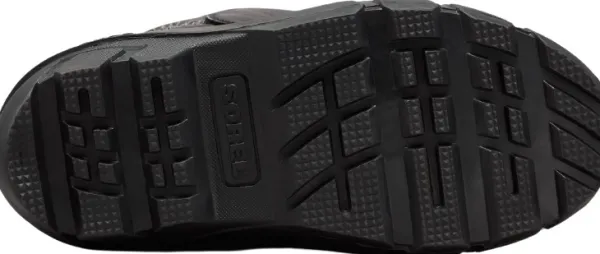 Sorel Kids Flurry lasten talvikenkä, musta/harmaa| Lasten Kengät