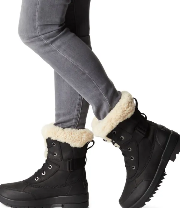 Sorel Torino II Parc Boot Waterproof naisten talvikenkä, musta| Talvikengät Ja -saappaat