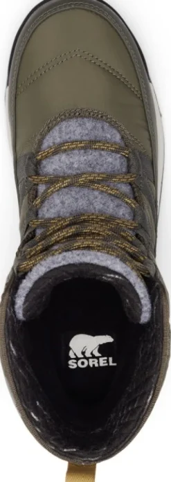 Sorel Whitney II Short Lace Waterproof naisten talvikengät, maastonvihreä| Talvikengät Ja -saappaat
