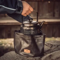 Stabilotherm Kahvinkeitto^Stabilotherm nahkainen kahvipannukotelo