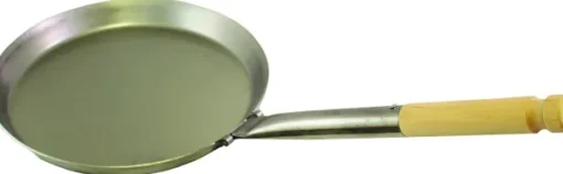 Stabilotherm  Stabilotherm-paistinpannu taittuvalla puukahvalla, 28 cm| Avotulelle