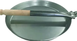 Stabilotherm  Stabilotherm-paistinpannu taittuvalla puukahvalla, 28 cm| Avotulelle