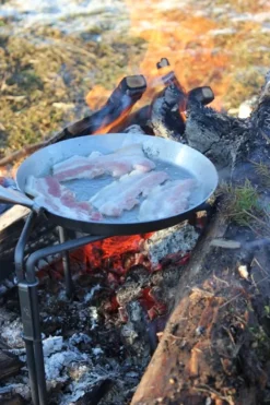 Stabilotherm  Stabilotherm-paistinpannu taittuvalla kahvalla, 21 cm| Avotulelle