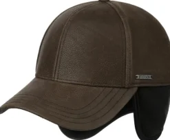 Stetson Päähineet, huivit ja kaulurit/Lippikset^Baseball Cap Chevrette Cowhide EF lippalakki, Brown/Black