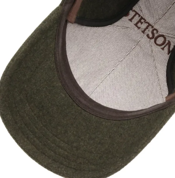 Stetson Päähineet, huivit ja kaulurit/Lippikset^Baseball Cap Wool/ Cashmere EF läpällinen lippalakki, Moss