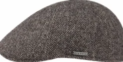 Stetson Texas Wool Herringbone lippalakki, Anthracite/Melange| Metsästysasusteet/Metsästyslätsät