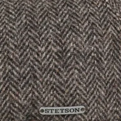 Stetson Texas Wool Herringbone lippalakki, Anthracite/Melange| Metsästysasusteet/Metsästyslätsät