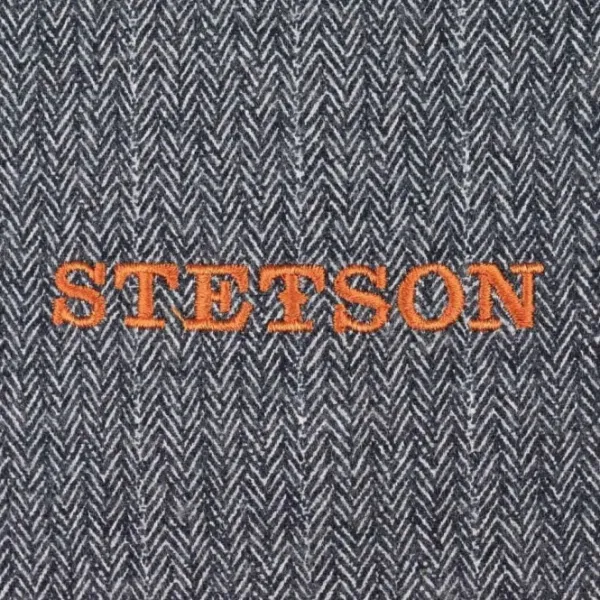 Stetson Texas Wool Herringbone lippalakki, Anthracite/Melange| Metsästysasusteet/Metsästyslätsät