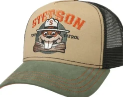 Stetson Päähineet, huivit ja kaulurit/Lippikset^Trucker Cap rekkamieslippis, Forest Patrol