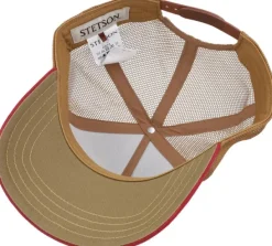Stetson Päähineet, huivit ja kaulurit/Lippikset^Trucker Cap Rodeo Wine/Beige