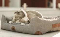 Swaggin Tails koiranpeti Memory Foam -vaahdolla M, harmaa| Koiranpedit