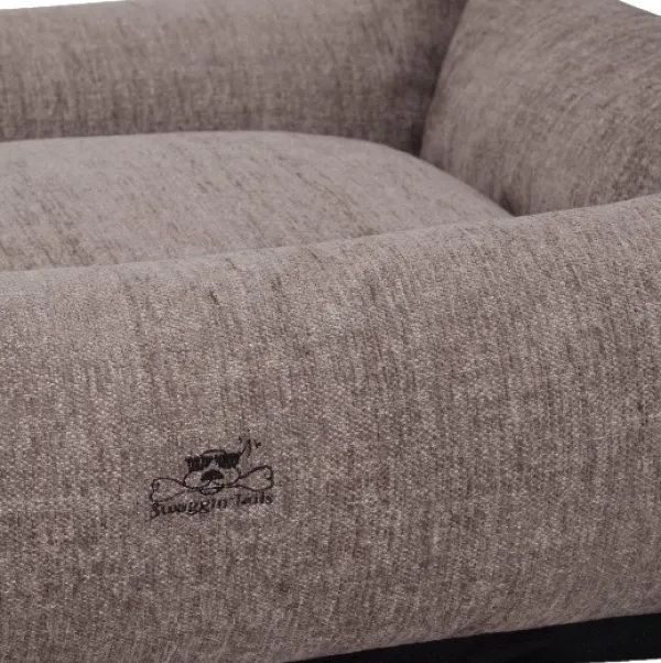 Swaggin Tails Koiranpedit^Mysig koiran peti, M, harmaa