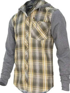 Swazi Apprentice Shirt paita, Olive| Flanelli- Ja Kauluspaidat