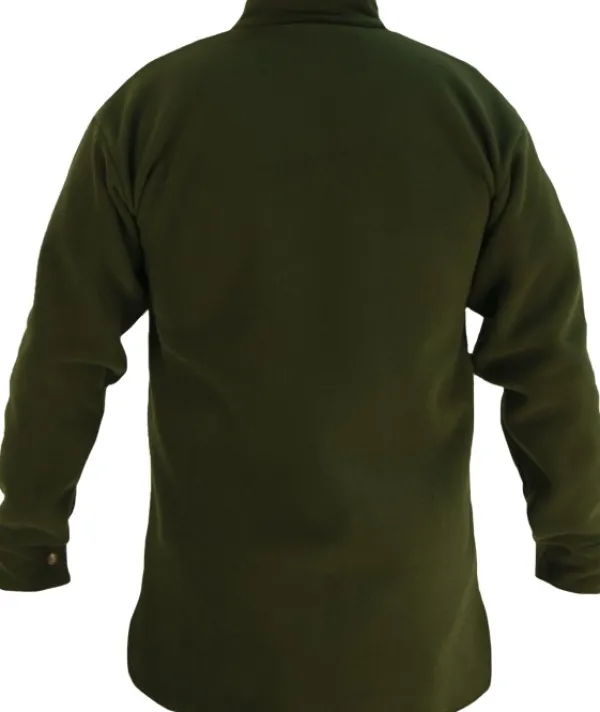 Swazi Back 40 fleecetakki, tummanvihreä| Kalastusvaatteet