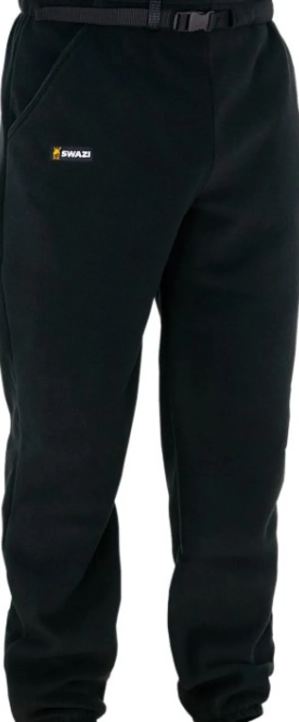 Swazi Kerrastohousut^Bush Fleece Pants metsästys- ja ulkoiluhousut, musta