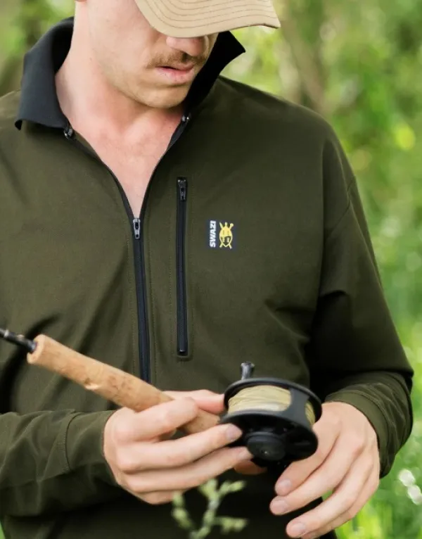 Swazi Kalastusvaatteet^Climb-Max® Long Sleeve Shirt paita, tummansininen