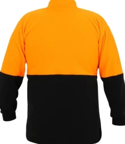 Swazi Hi-Vis Bush Shirt fleecepusero, oranssi/musta| Koiranohjaajan Vaatteet