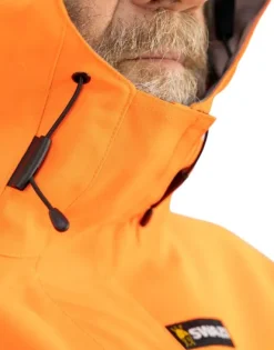 Swazi Huron Anorak anorakki, oranssi/musta| Koiranohjaajan Vaatteet