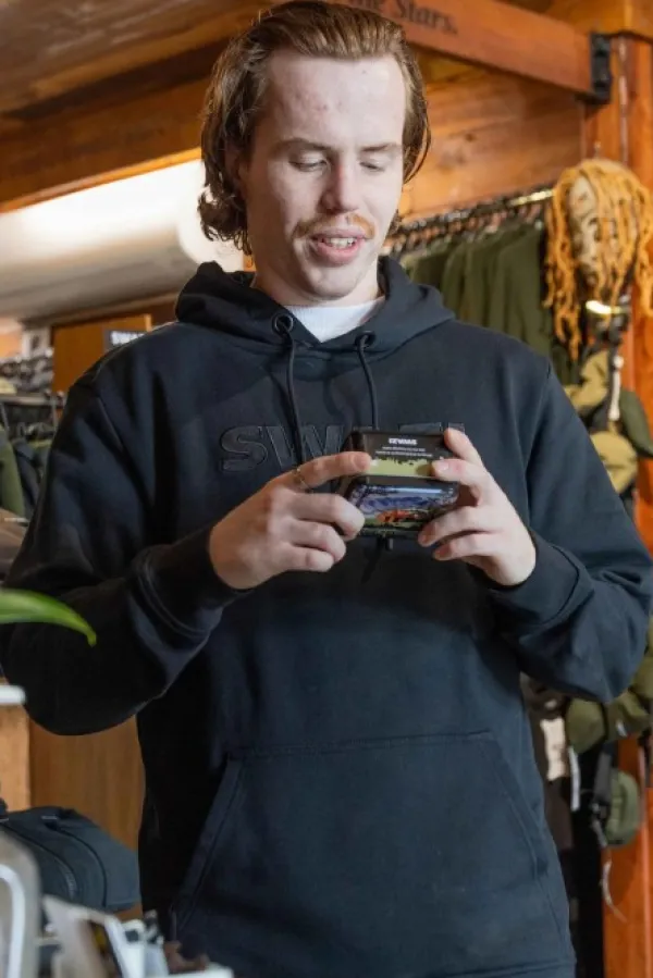 Swazi Metsästysliivit/Fleeceliivit^Legend Hoodie huppari, Black