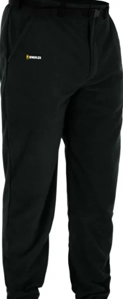 Swazi Micro Driback Pants fleecehousut, Black| Metsästyshousut/Softshellhousut Ja Tuulenpitävät Housut