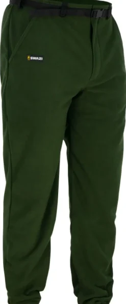 Swazi Micro Driback Pants fleecehousut, Olive| Metsästyshousut/Softshellhousut Ja Tuulenpitävät Housut