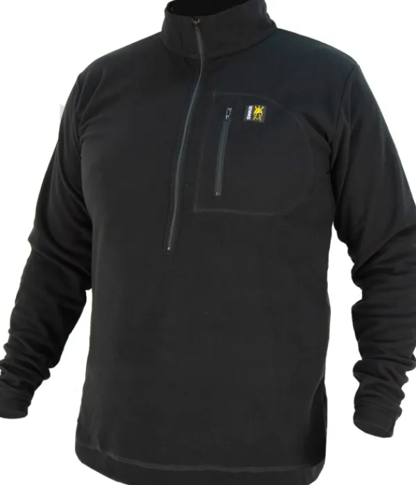 Swazi Metsästysliivit/Fleeceliivit^Micro Shirt fleecepusero, musta
